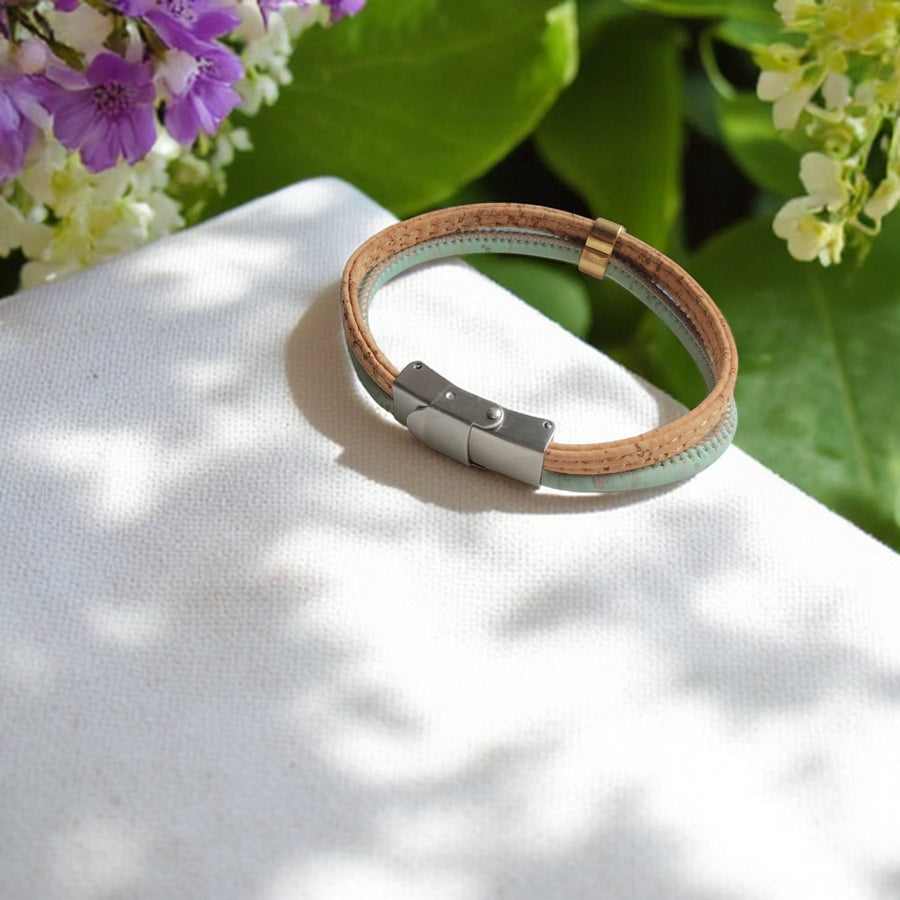 Bracelet en Liège Lola  - Bijoux eco-friendly  Karmyliege
