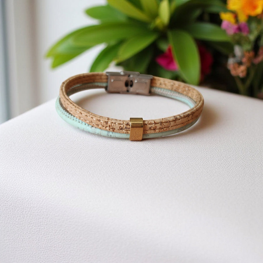 Bracelet en Liège Lola  - Bijoux eco-friendly  Karmyliege
