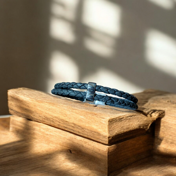 Bracelet homme en liège tressé Antoine