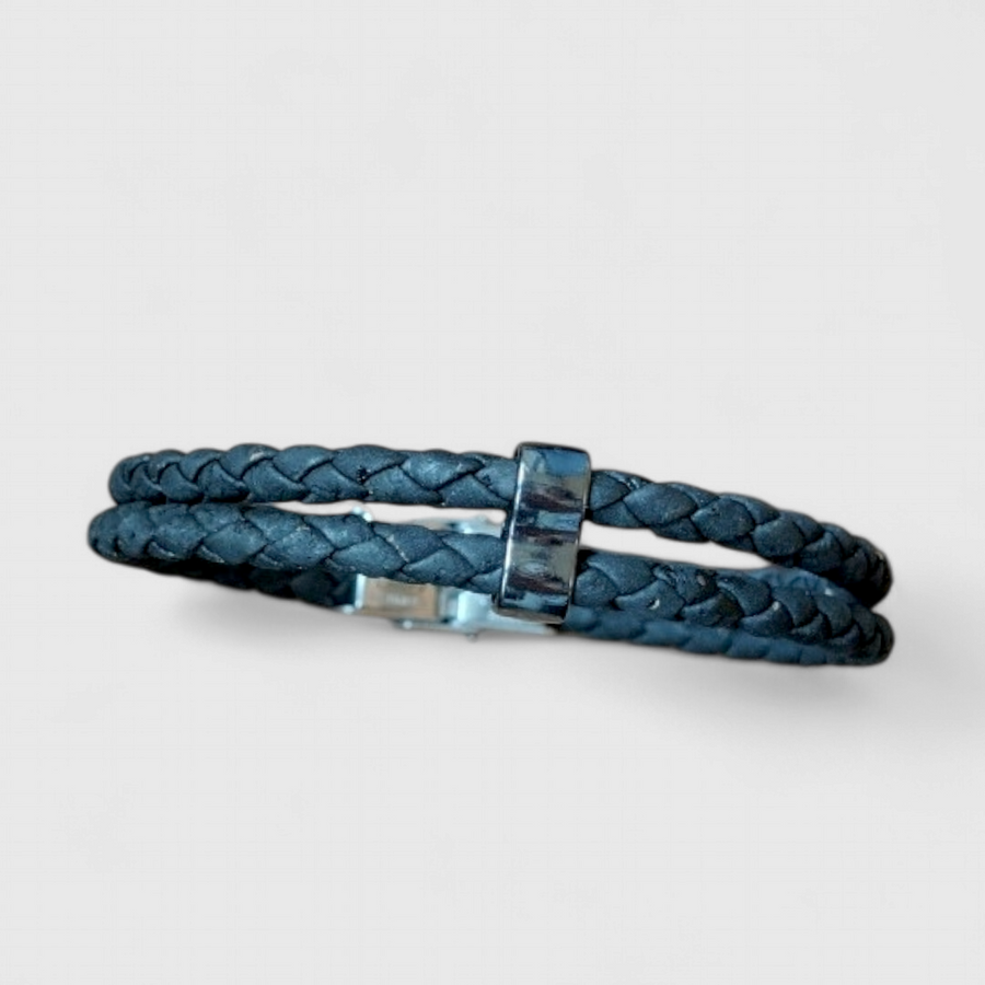 Bracelet homme en liège tressé Antoine