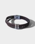 Bracelet en liège tressé Fabien - Bijoux Homme naturel  Karmyliege
