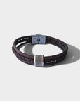 Bracelet en liège tressé Fabien - Bijoux Homme naturel  Karmyliege