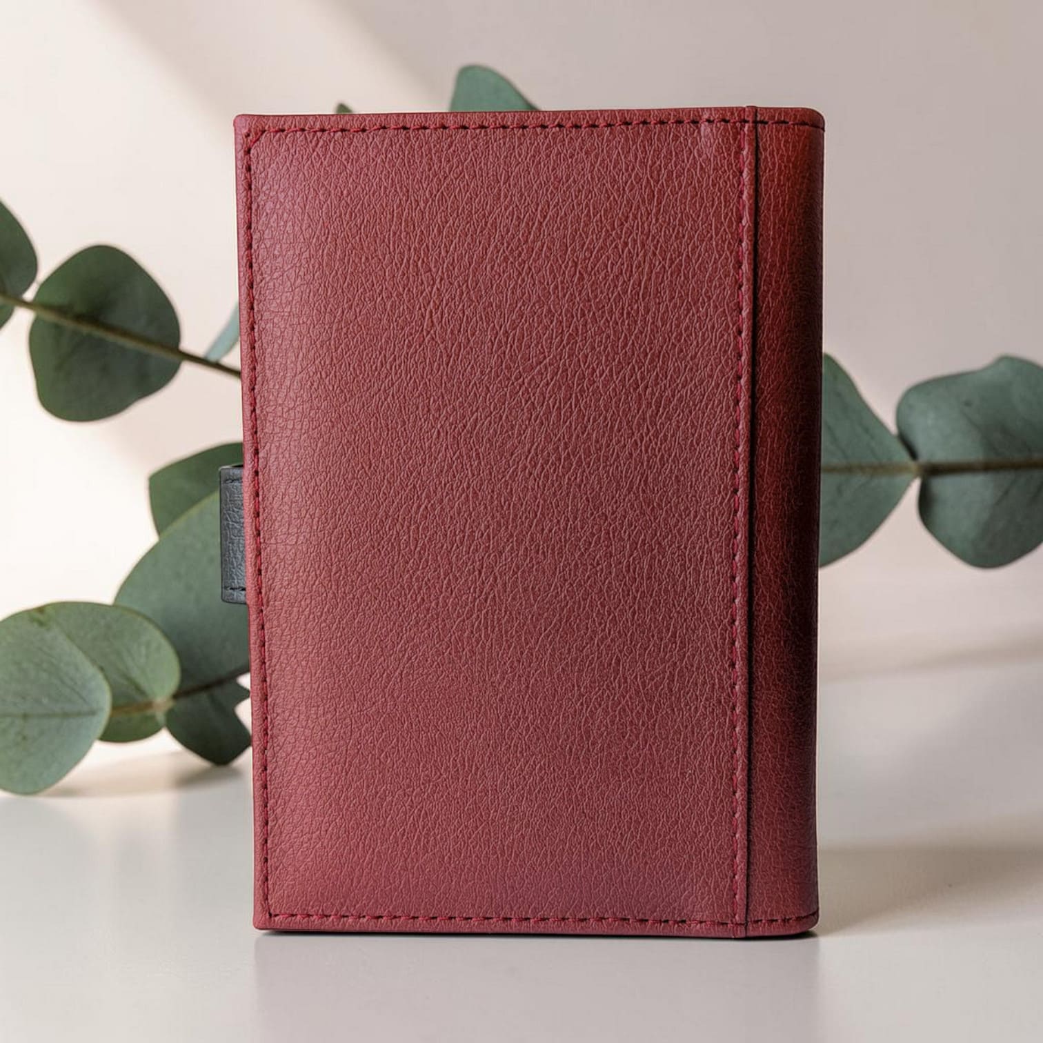 Porte-papiers et passeport en peau de pomme, Swan  Karmyliege