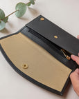Pochette papiers de voyage en peau de pomme
