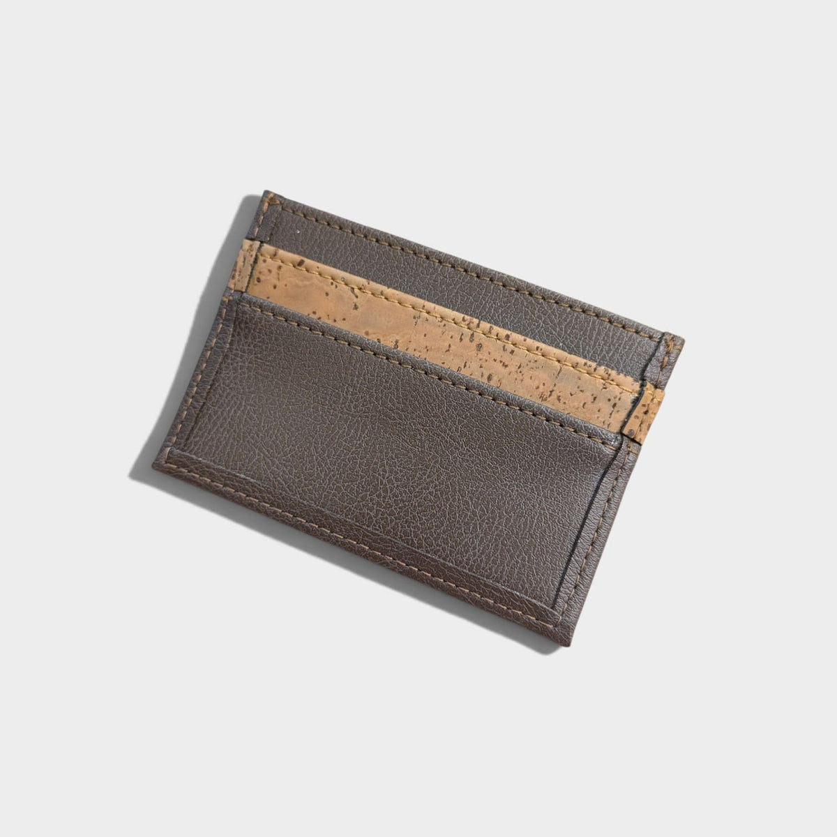Porte cartes vegan en peau de pomme et liège  Karmyliege
