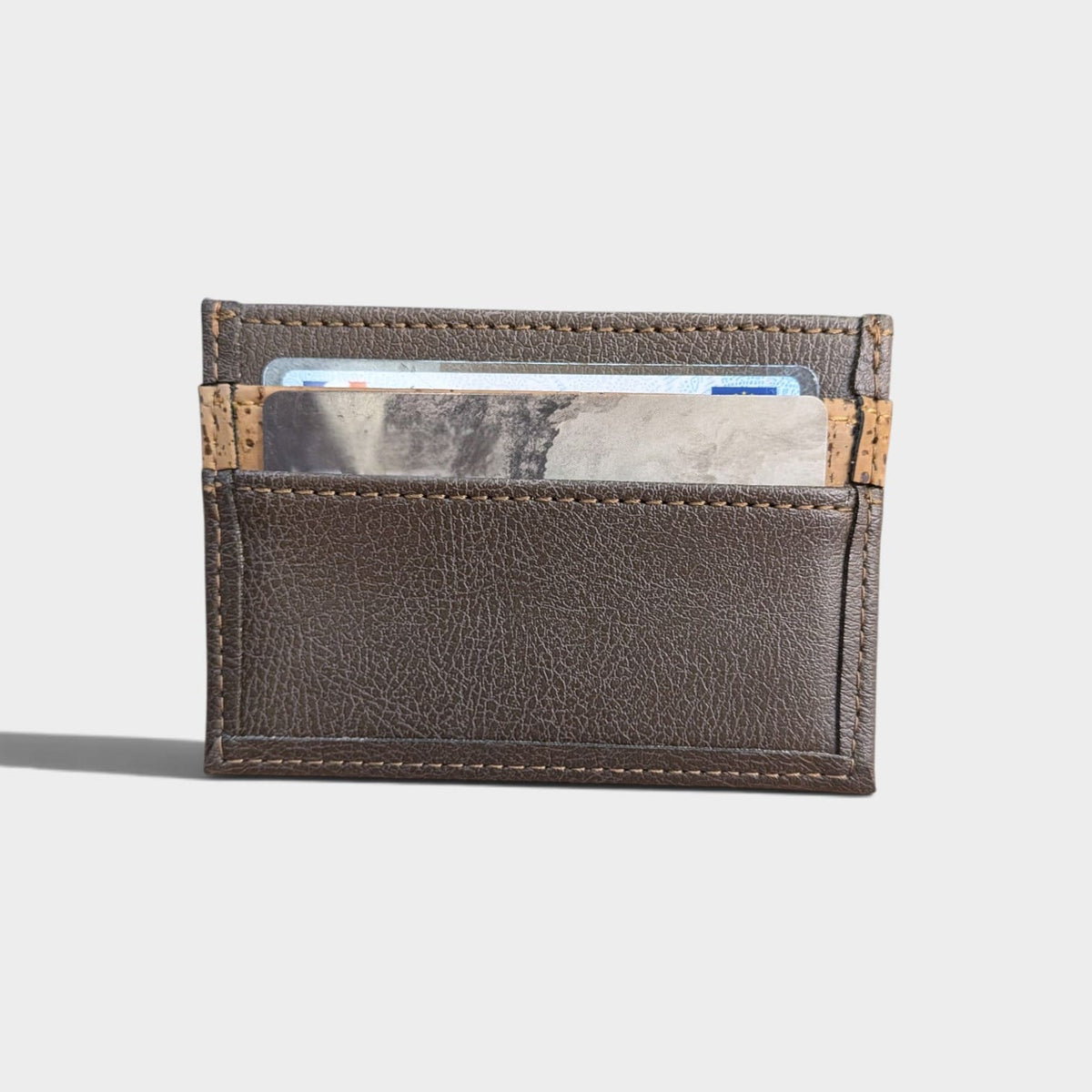 Porte cartes vegan en peau de pomme et liège  Karmyliege