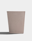 Porte cartes vegan en peau de pomme taupe  Karmyliege