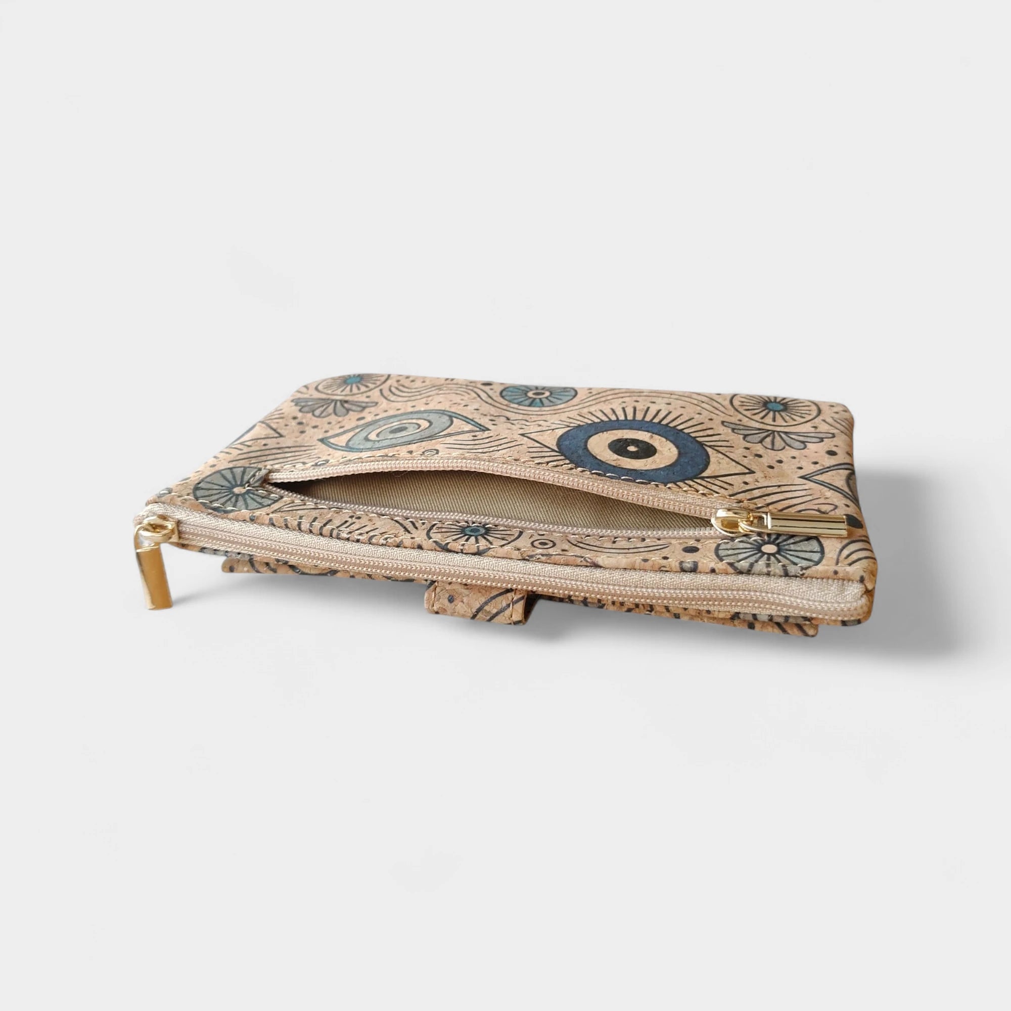 Portefeuille en liège,  Lalie coloré  Karmyliege