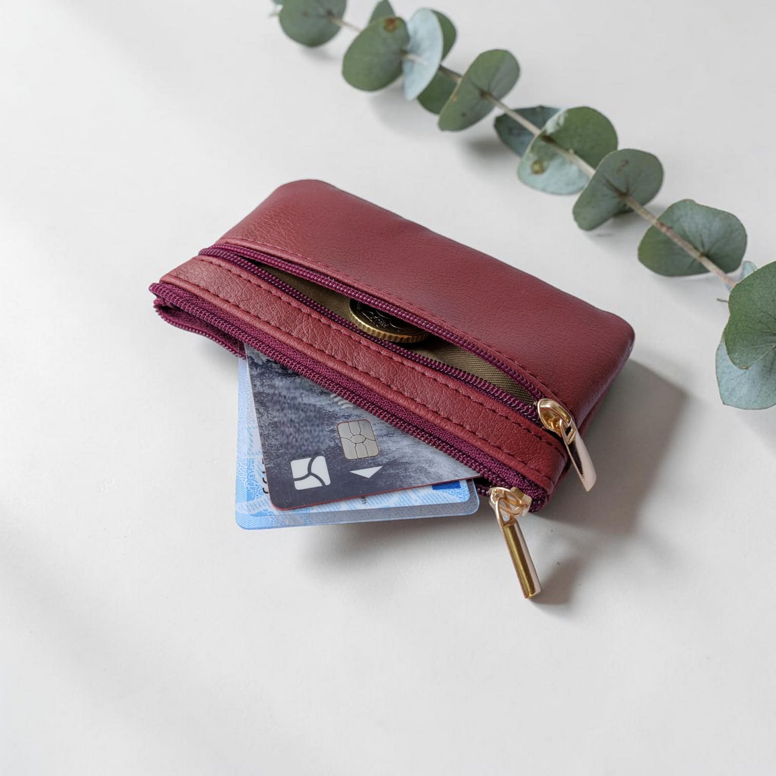 Porte-monnaie en cuir végan  Karmyliege