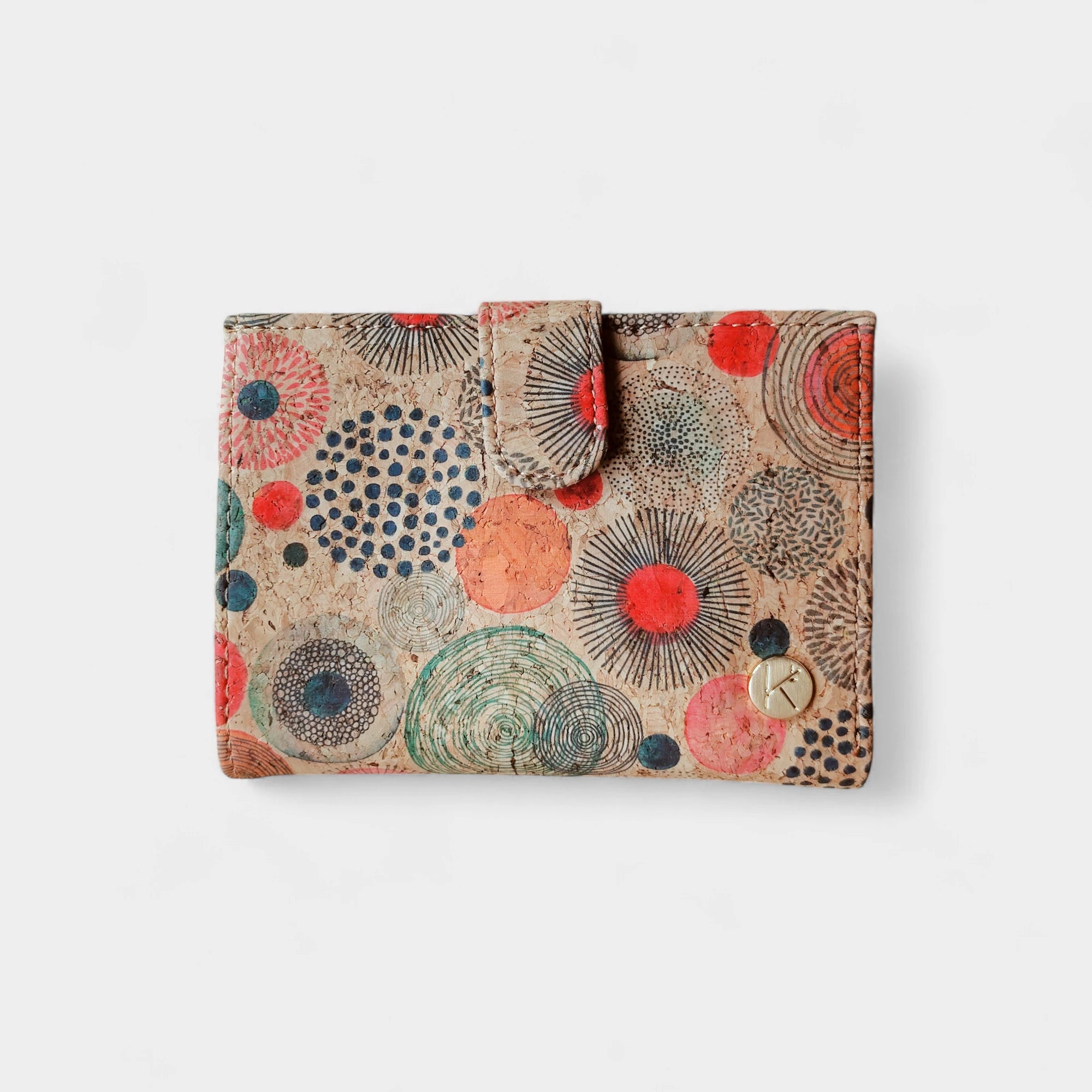 Portefeuille en liège coloré, Zoé  Karmyliege