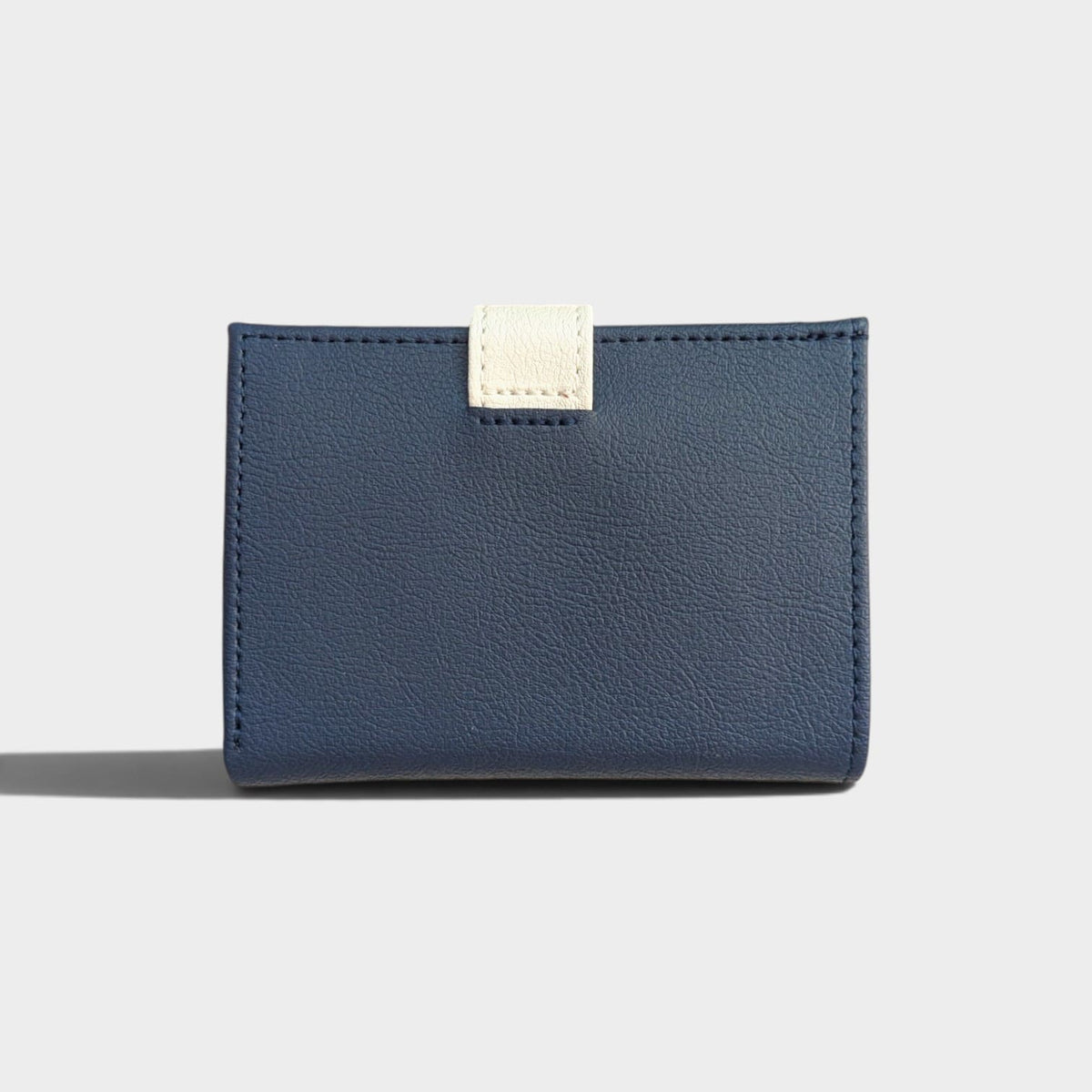 Portefeuille femme vegan en peau de pomme marine, Zola
