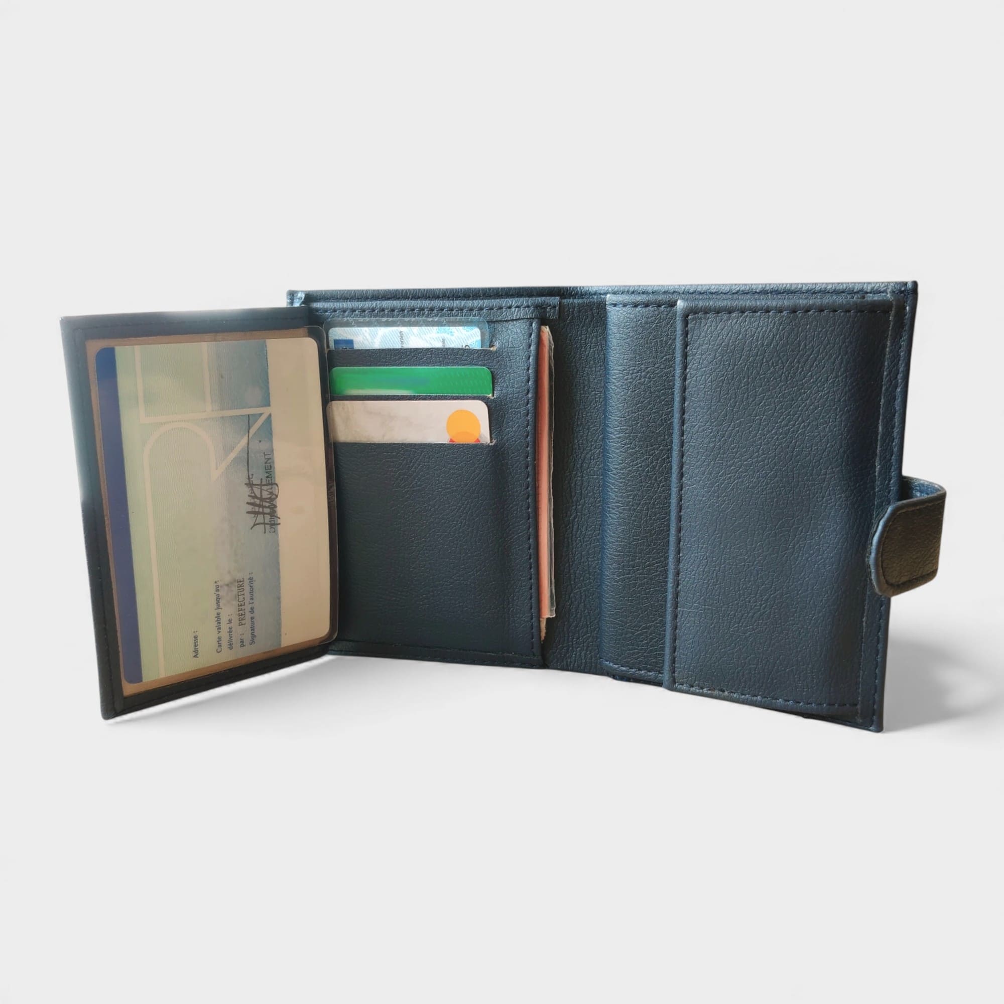 Porte-monnaie vegan femme en cuir de pomme Zoé - Vide atelier  Karmyliege