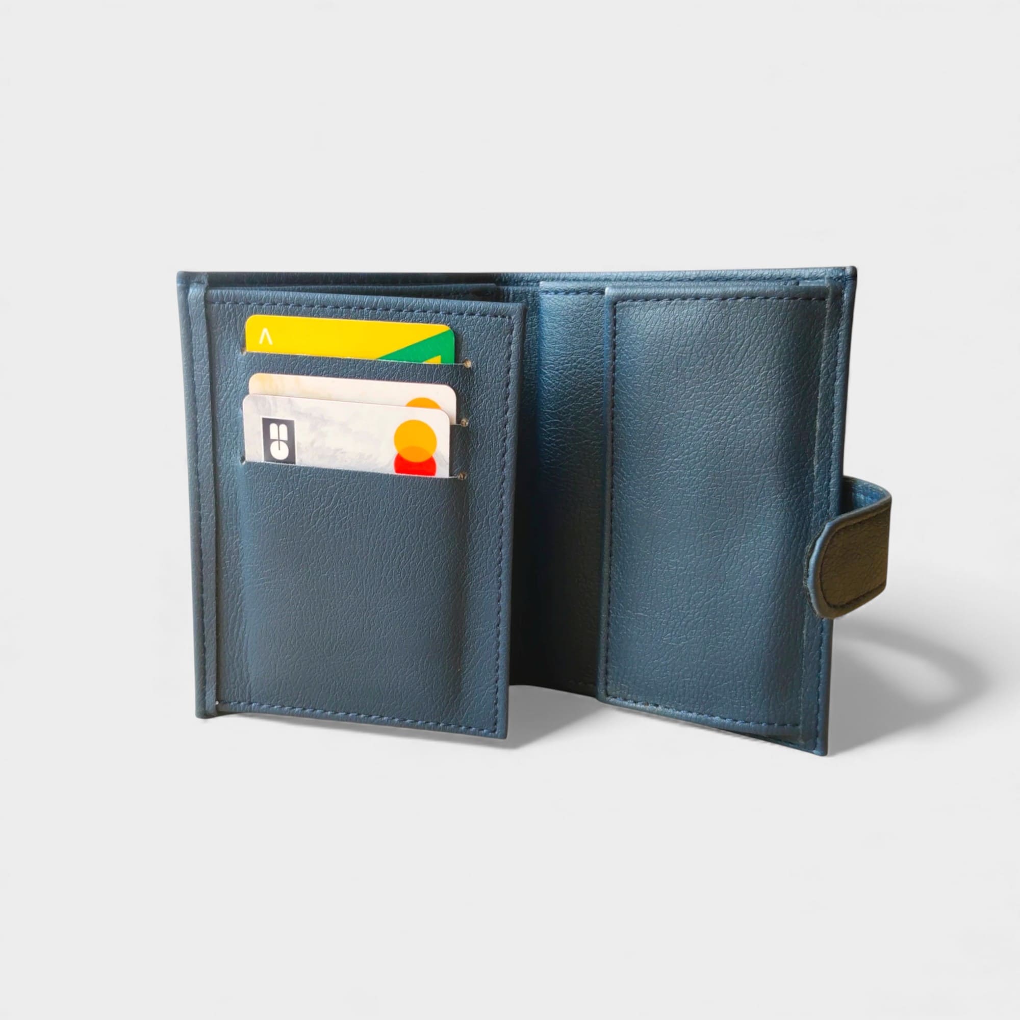 Porte-monnaie vegan femme en cuir de pomme Zoé - Vide atelier  Karmyliege