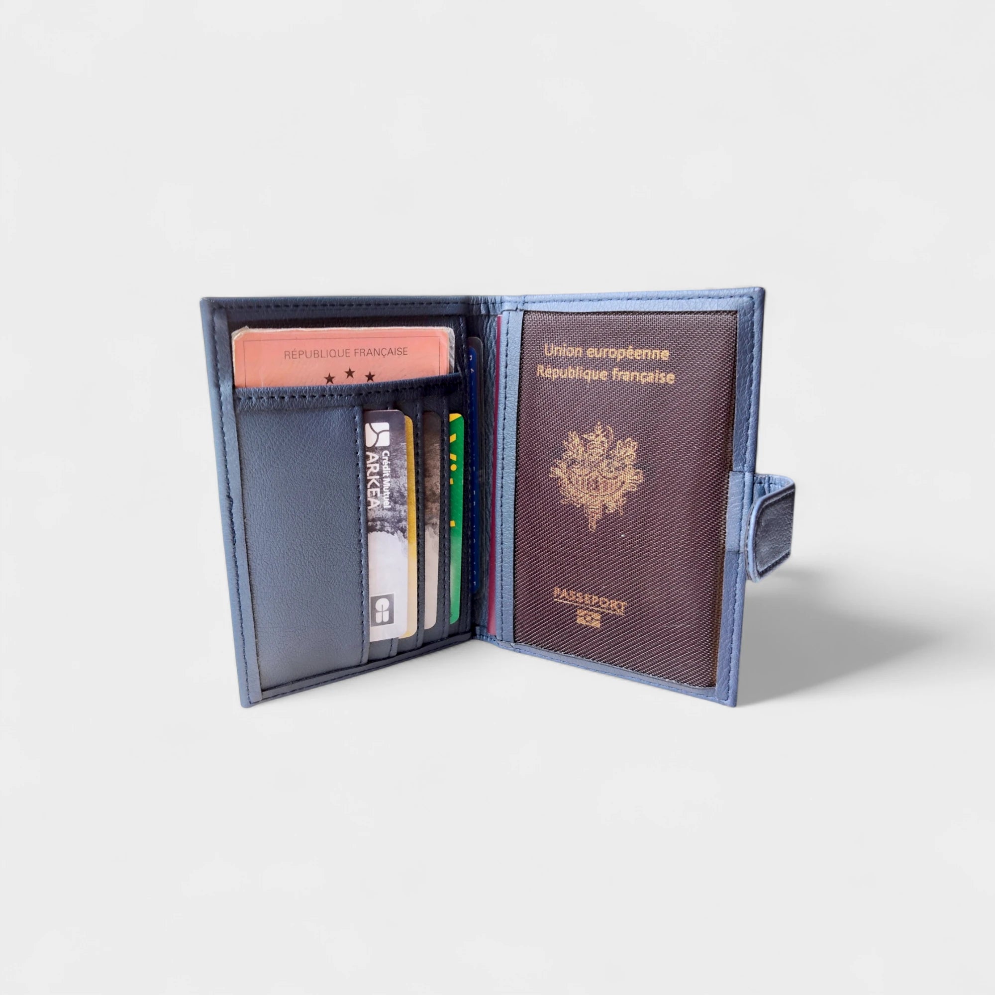 Portefeuille range papiers - passeport &amp; cartes Swan