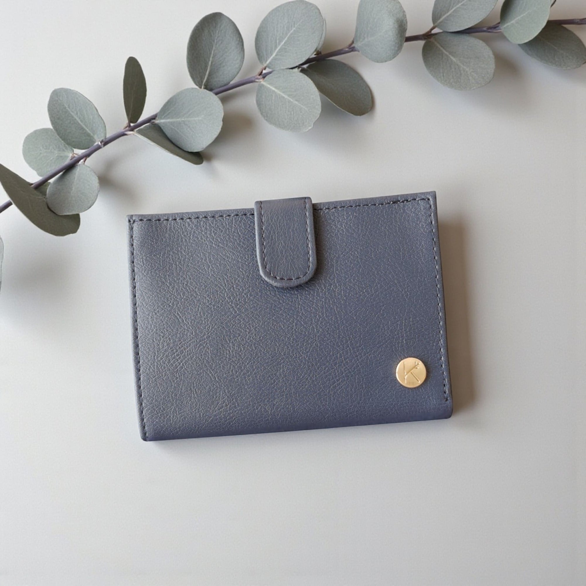 Porte-monnaie vegan femme en cuir de pomme Zoé - Vide atelier  Karmyliege