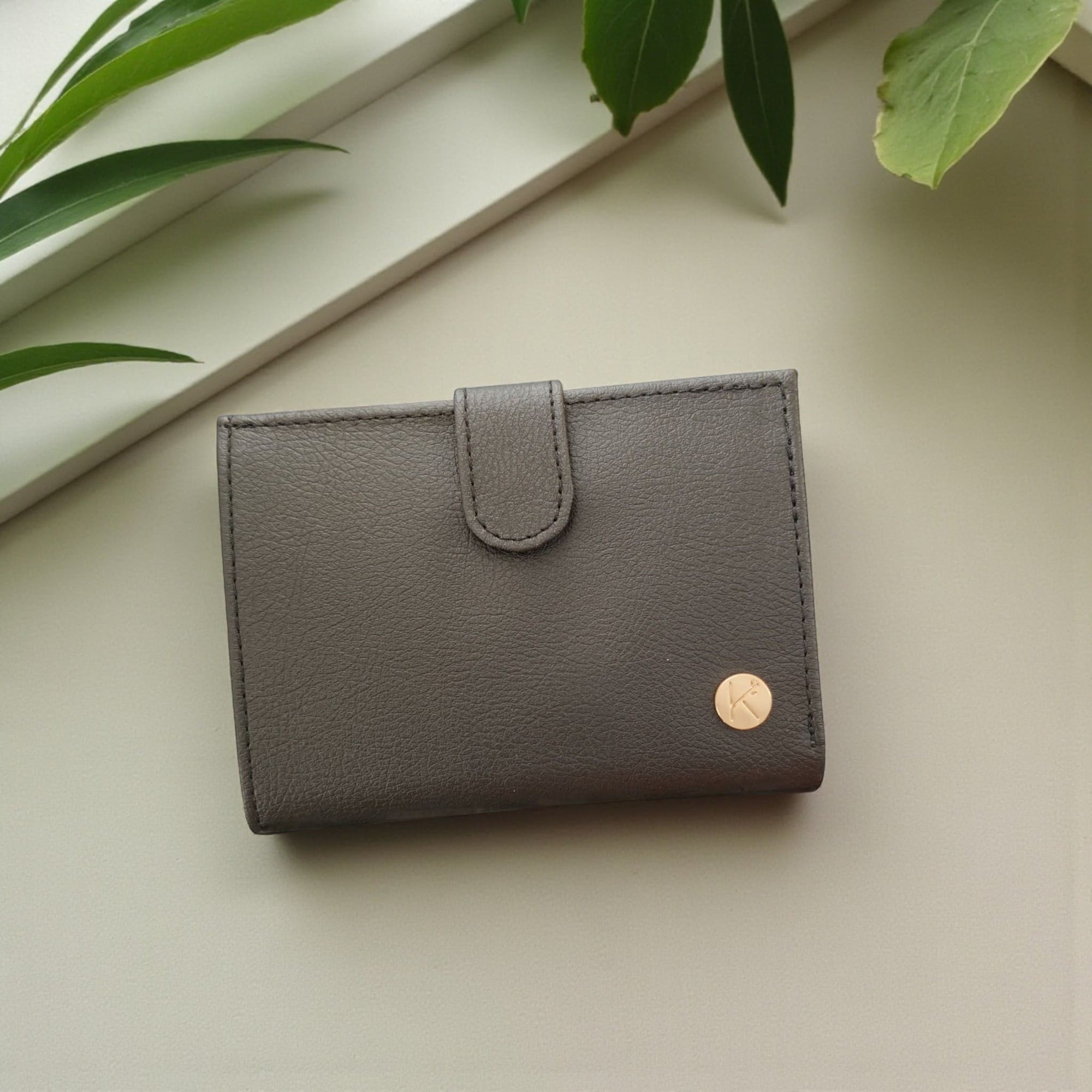 Porte-monnaie vegan en cuir de pomme Zoé