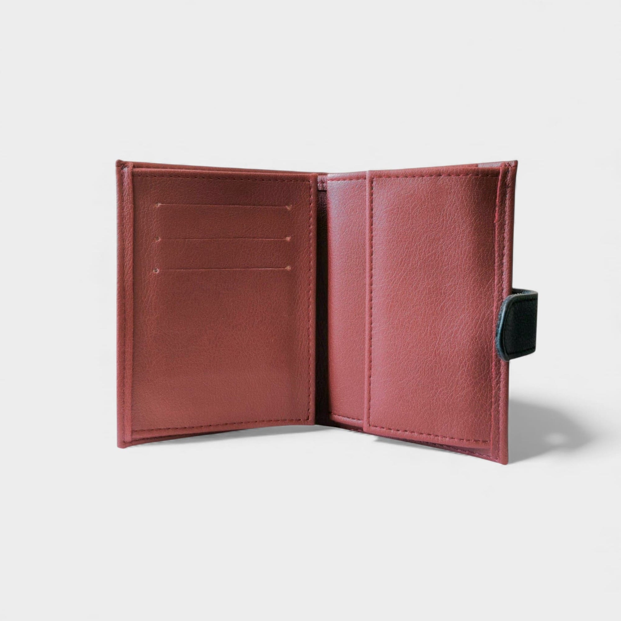 Porte-monnaie vegan femme en cuir de pomme Zoé - Vide atelier  Karmyliege