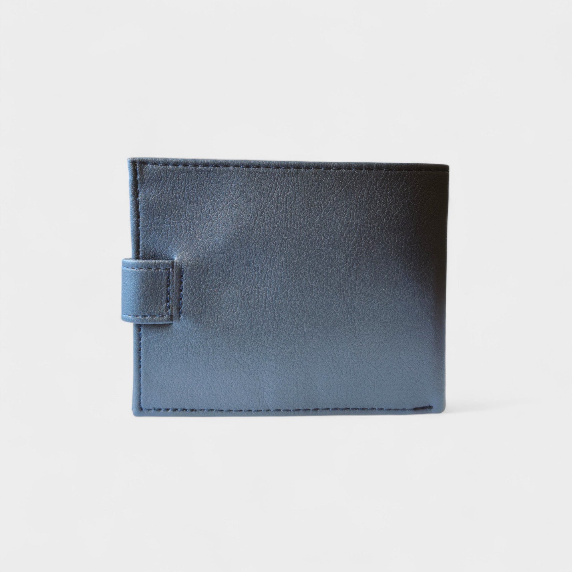 Portefeuille vegan en peau de pomme - Apple-skin Roman bleu nuit  Karmyliege