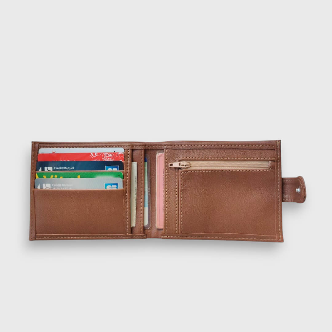 Portefeuille vegan en cuir de pomme - Apple-skin Roman  Karmyliege