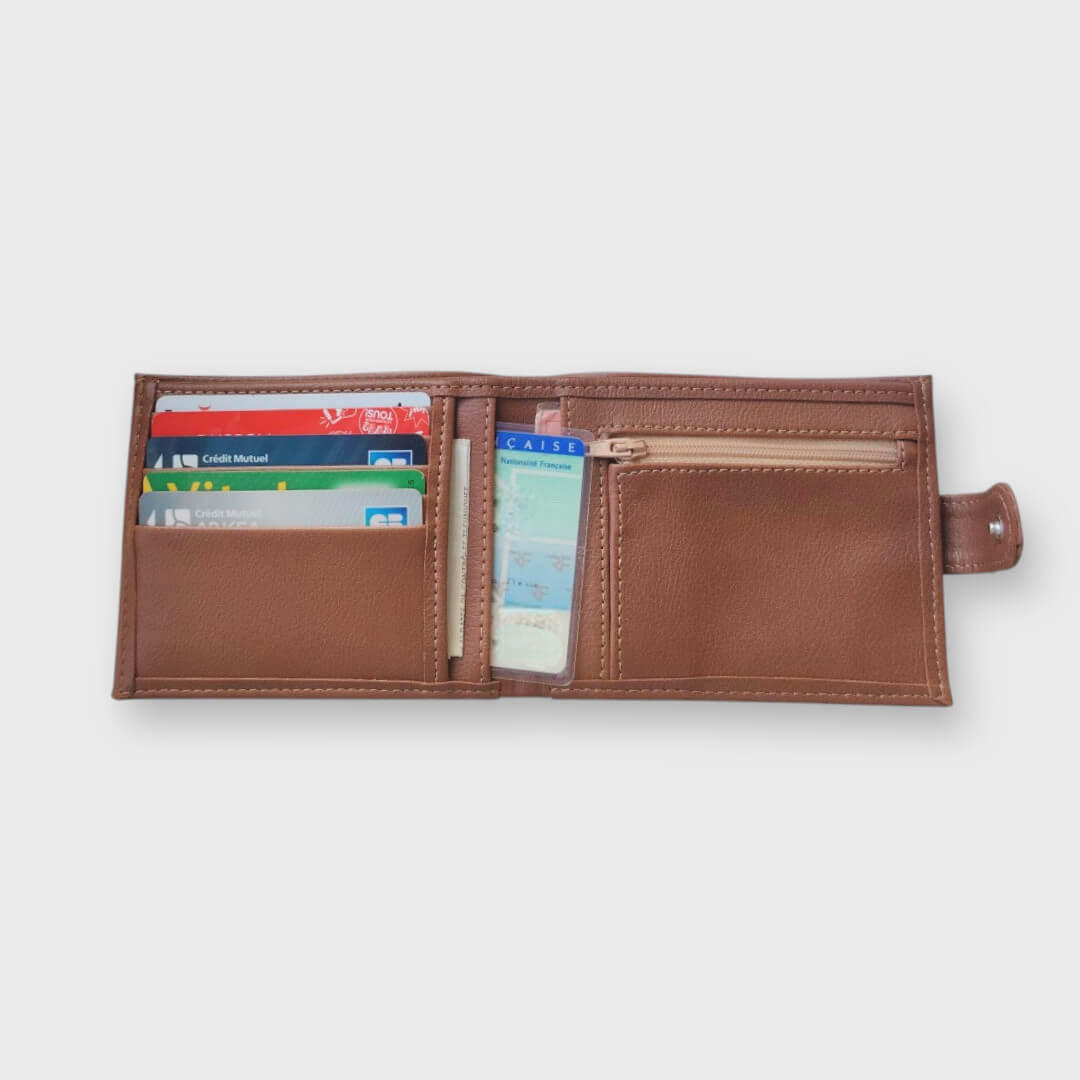 Portefeuille vegan en cuir de pomme - Apple-skin Roman  Karmyliege