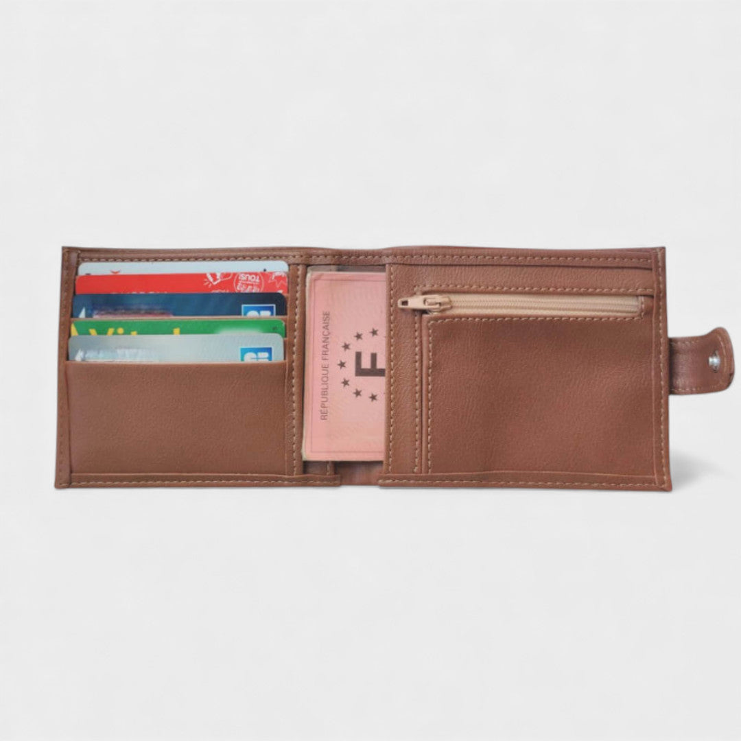 Portefeuille vegan en peau de pomme - Apple-skin Roman  Karmyliege